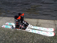 KOMPLET SMUČI; SMUČI TECNO PRO 120 cm + PANCERJI TECNO ŠT. 34