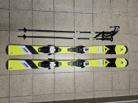 McKinley smuči 120cm s palicami