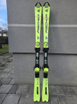 Otroške tekmovalne smuči Fischer SL 150 cm z vezmi