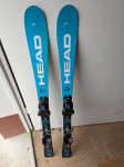 Prodam Head WC E.RACE Komplet otroški smuči z vezmi