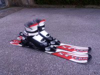 SMUČARSKI KOMPLET; SMUČI TECNO PRO 80 cm + PANCERJI DALBELLO ŠT. 28