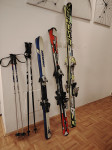 Smuči Tehno Pro in Carver 130 in 144 cm otroške