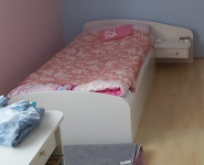 Otroška postelja in omara - bela