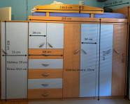 PRODAM MLADINSKO - OTROŠKO SOBO - LAHKO PO DELIH