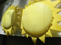 Ikea otroška stropna luč sonce