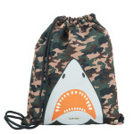 Otroški športni nahrbtnik vrečka Gym Bag Jack Piers - Camo Shark