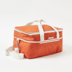 Velika hladilna torba za plažo Sunnylife Canvas Cooler Bag - Terracott