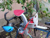 Sprednji Weeride sedež za otroka + čelada