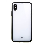 Gumirani zaščitni ovitek (TPU) Glass Case iPhone 7 Plus White
