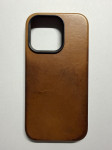 Ovitek za Apple iPhone 14 Pro Andar Aspen usnjen rjav