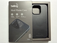 Ovitek za Apple iPhone 14 Pro Bellroy usnjen črn + etui za kartice