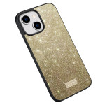 Ovitek za iPhone 15 Plus – ovitek soft gel TPU SULADA Shiny (zlat)