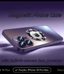Ovitek za iPhone 16 Pro Max + 5× privacy zaščitnih stekel – NOVO