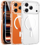 Ovitek Magsafe + steklo (9H) za iPhone 17, Air, Pro, Pro Max