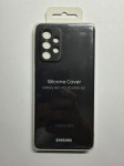 Ovitek za telefon Galaxy A52 - A52 5G - A52s 5G silikonski črn