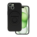 Tel Protect Magnetic Elipse Case (TPU) za mobilnik Apple iPhone 15 Bla