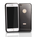 Zaščitni ovitek bumper ALU Mirror Case Apple iPhone 8 Plus (5,5") Blac