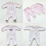 tople pižamice /spalni pajaci OKAIDI OBAIBI 59/62 punčka