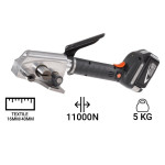 Avtomatski baterijski spenjalec za povezovanje za 16-40mm tekstilni tr