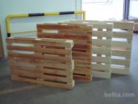 Lesena paleta, lesene palete različnih dimenzij