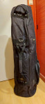 Potovalna zaščitna golf torba Silverline črne barve samostoječa