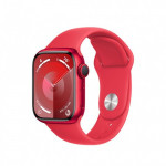 Apple Watch S9 GPS 41mm RED Alu, RED Sport Band – M/L, NOVO, obroki **