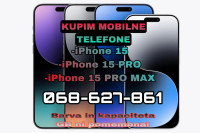 KUPIM - iPhone 15, 15 Pro, 15 Pro Max - GOTOVINA