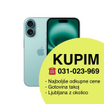 KUPIM - ODKUP Apple iPhone 16 | 128gb, 256gb, 512gb