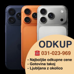 KUPIM - ODKUP Apple iPhone 17 PRO MAX | NAJBOLJŠE CENE