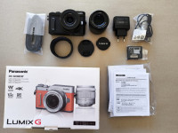 Lumix GX880W + obj. Lumix G Vario 12–32 mm + obj. L. G Vario 35–100 mm