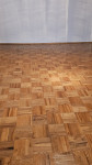 Lamelni parket 12 x 12 cm, odstranjen