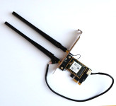 PCI-E WiFi 5 Brezžična Mrežna Kartica Bluetooth