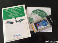 PCMCIA CardBus wireless mrežna kartica TrendNET TEW-441PC