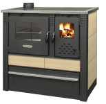 Pro-termo Kaminska peč Panonia levi izhod 10 kW bež