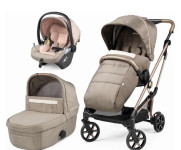 Set otroškega vozička , košare in avto sedeža z isofix nastavkom