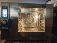 PEKARSKA - PEKOVSKA KONVEKCIJSKA PEČICA NA PARO － INOX - FINES
