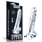 DILDO Lovetoy Flawless Clear 7,5