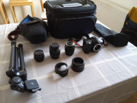 Pentax K10 z dodatki, vse za začetnika