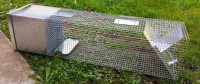 PAST - ŽIVOLOVKA + prostor za živo vabo 150 x 35 x 35cm