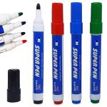 Set 4 suhobrisnih markerjev za belo tablo – flomastri piši briši
