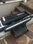 Starinski pisalni stroj Underwood, lep okras, Lj.