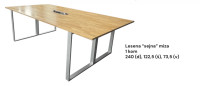 Sejna miza 240x122,5cm
