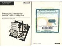Orig. knjižica Microsoft Works for Windows 95, Version 4.0, 1995