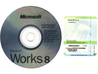 Originalen CD-ROM Microsoft Works 8, 2004