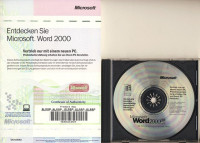 Originalen Microsoft Word 2000 - nemški - za zbiralce