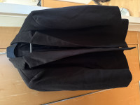 Plašč polplašč črne barve št. XXL, nenošen, Ljubljana