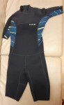 Otroški neopren kostum za plavanje, potapljanje, 2,2 mm, 12-14 let
