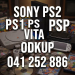 Odkup PS1 konzole - gotovina v BTC - 041 252 886