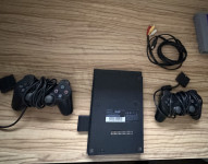PS2 Sony playstation 2 slim in 2 konzoli veliko iger kabli jojstick