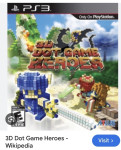 Kupim ps3 3d dot game heroes